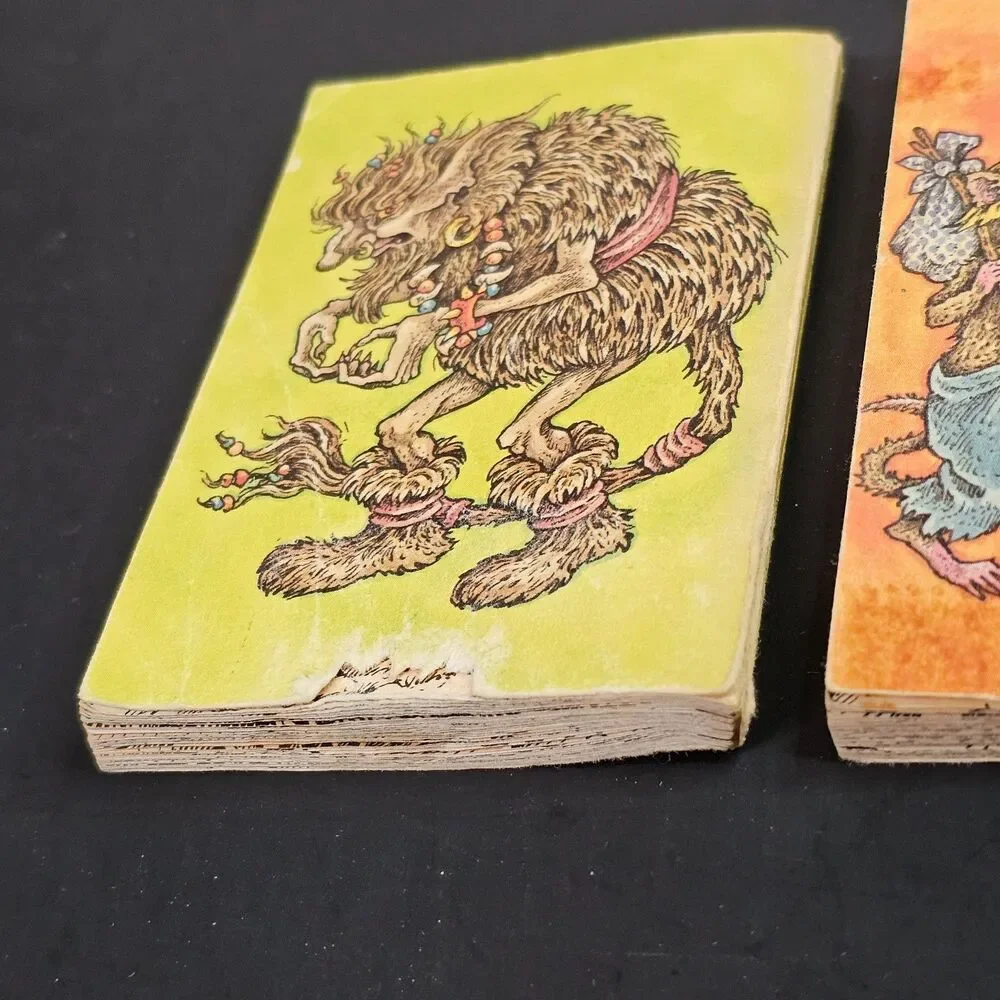 My Favorite Teeny Tiny Strawberry Animal Story Library Vtg 1978 Set of 4 Books
